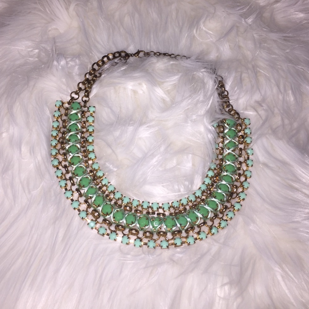 Blue Statement Necklace